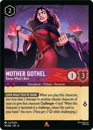 Mother Gothel - Knows What's Best - 070/204 - Rare