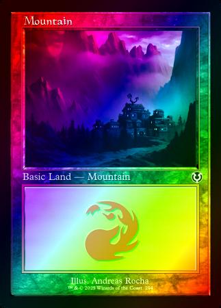 Mountain (294) (Retro Frame) - 0294 - Foil
