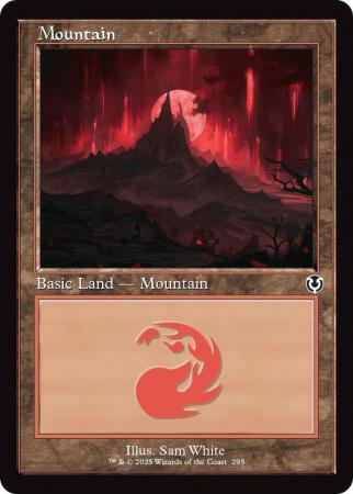 Mountain (295) (Retro Frame) - 0295