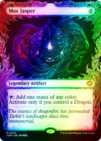 Mox Jasper (Showcase) - 0325 - Foil