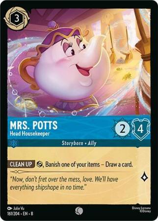 Mrs. Potts - Head Housekeeper - 161/204 - Common