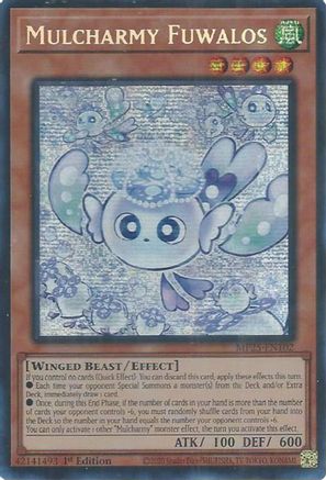 Mulcharmy Fuwalos (MP25-EN102) - 2025 Mega-Pack Prismatic Secret Rare 1st Edition