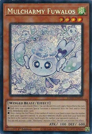 Mulcharmy Fuwalos (Secret Rare) (RA04-EN050) - Quarter Century Stampede Secret Rare 1st Edition