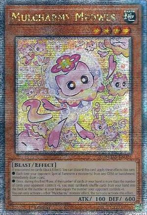 Mulcharmy Meowls (Quarter Century Secret Rare) (SUDA-EN025) - Supreme Darkness Quarter Century Secret Rare 1st Edition