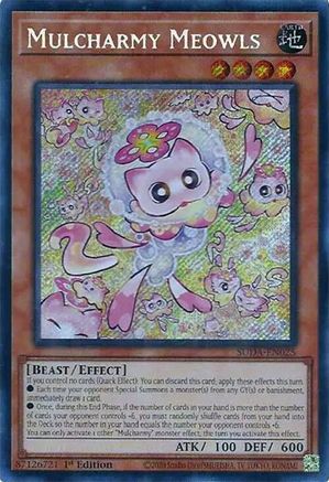 Mulcharmy Meowls (SUDA-EN025) - Supreme Darkness Secret Rare 1st Edition