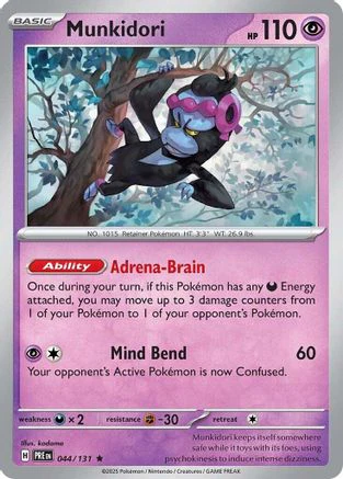 Munkidori - 044/131 - Reverse Holo Rare