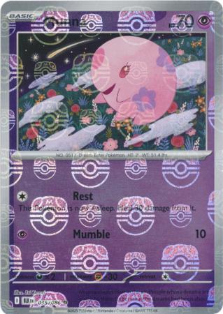 Munna (Master Ball Pattern) - 038/086 - Common Reverse Holo