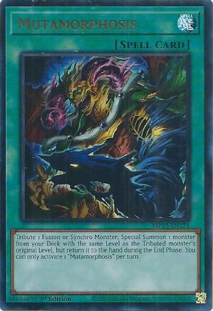 Mutamorphosis (MP25-EN171) - 2025 Mega-Pack Ultra Rare 1st Edition