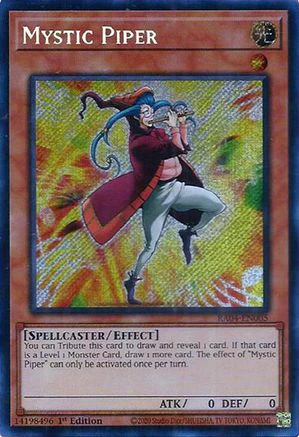 Mystic Piper (Secret Rare) (RA04-EN005) - Quarter Century Stampede Secret Rare 1st Edition
