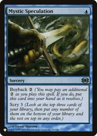 Mystic Speculation - 041