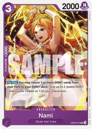 Nami - OP09-070 - Uncommon