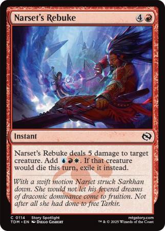 Narset's Rebuke - 0114
