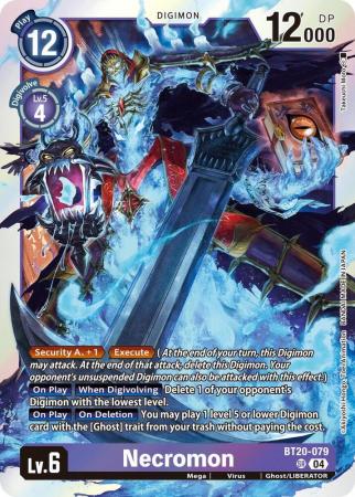 Necromon - BT20-079 SR - Super Rare