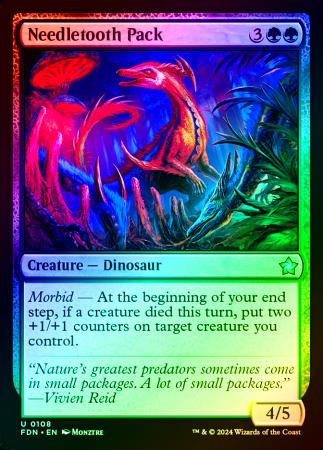 Needletooth Pack - 0108 - Foil