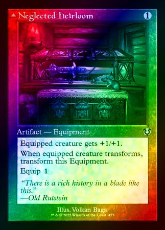 Neglected Heirloom (Retro Frame) - 0473 - Foil