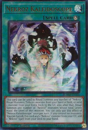 Nekroz Kaleidoscope (BLMM-EN166) - Battles of Legend: Monster Mayhem Ultra Rare 1st Edition
