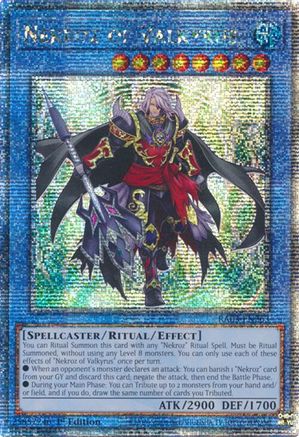 Nekroz of Valkyrus (Quarter Century Secret Rare) (RA03-EN263) - Quarter Century Bonanza Quarter Century Secret Rare 1st Edition