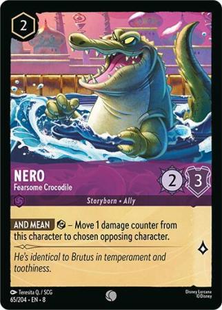 Nero - Fearsome Crocodile - 065/204 - Common