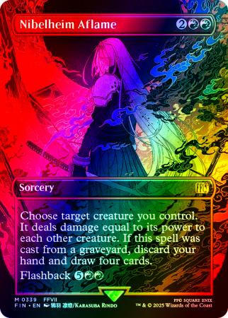 Nibelheim Aflame (Borderless) - 0339 - Foil