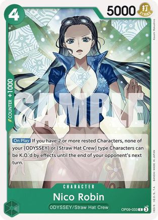 Nico Robin - OP09-033 - Common