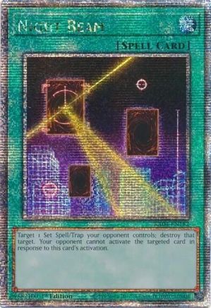 Night Beam (Quarter Century Secret Rare) (RA04-EN182) - Quarter Century Stampede Quarter Century Secret Rare 1st Edition