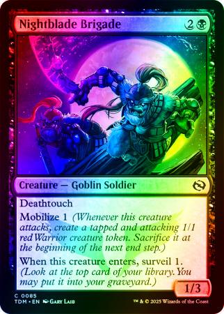 Nightblade Brigade - 0085 - Foil