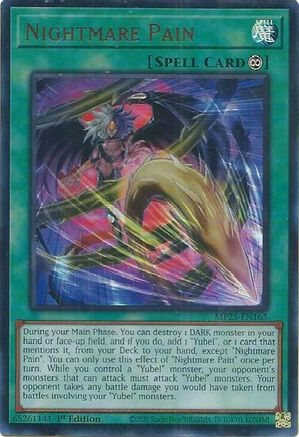 Nightmare Pain (MP25-EN165) - 2025 Mega-Pack Ultra Rare 1st Edition