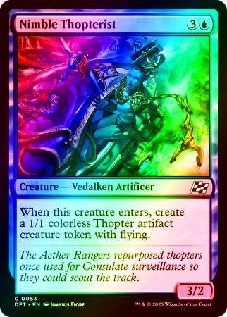 Nimble Thopterist - 0053 - Foil