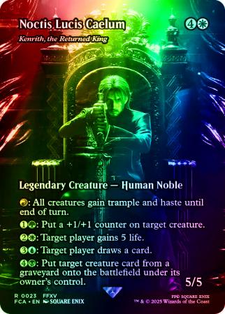 Noctis Lucis Caelum - Kenrith, the Returned King (Showcase) - 0023 - Foil