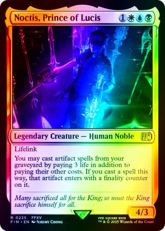 Noctis, Prince of Lucis - 0235 - Foil