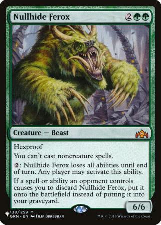 Nullhide Ferox - 138