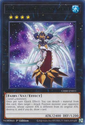 Number 103: Ragnazero (CRBR-EN011) - Crossover Breakers Rare 1st Edition