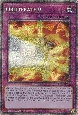 Obliterate!!! (MP25-EN029) - 2025 Mega-Pack Starlight Rare 1st Edition
