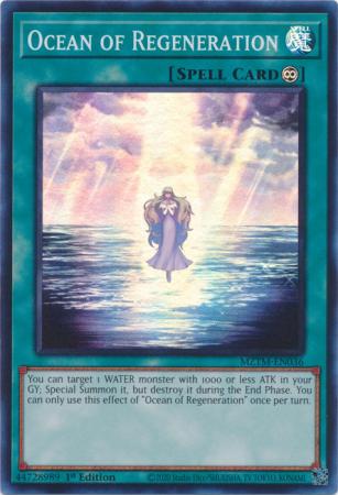 Ocean of Regeneration (MZTM-EN036) - Maze of the Master Super Rare 1st Edition
