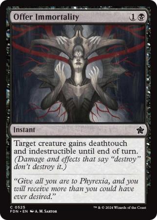Offer Immortality - 0525
