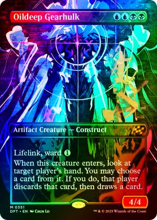 Oildeep Gearhulk (Borderless) - 0351 - Foil