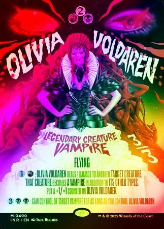 Olivia Voldaren (Showcase) - 0490 - Foil