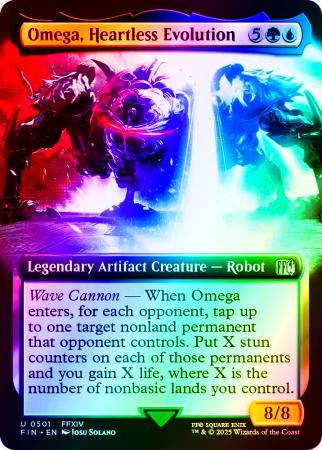 Omega, Heartless Evolution (Extended Art) - 0501 - Foil