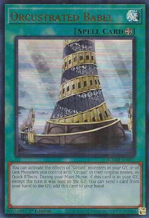 Orcustrated Babel (BLMM-EN097) - Battles of Legend: Monster Mayhem Ultra Rare 1st Edition