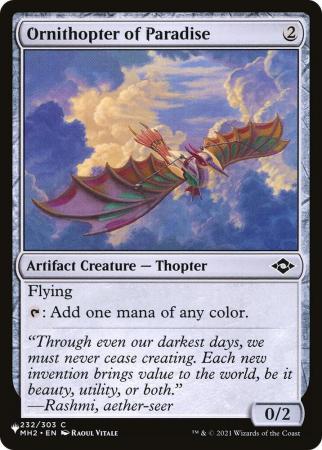 Ornithopter of Paradise - 232
