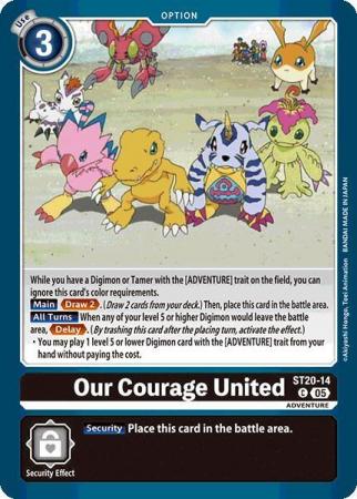 Our Courage United - ST20-14 C - Common