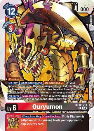 Ouryumon - BT20-018 R - Rare