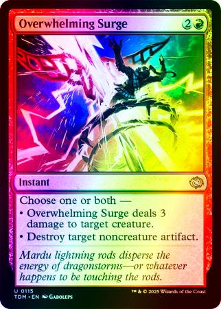 Overwhelming Surge - 0115 - Foil