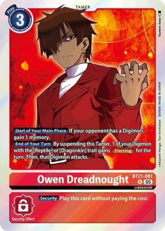 Owen Dreadnought - BT21-081 R - Rare