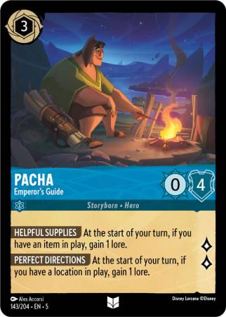 Pacha - Emperor's Guide - 143/204 - Uncommon Cold Foil