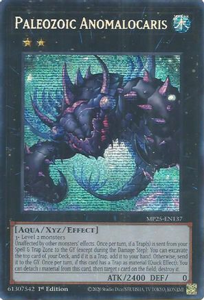 Paleozoic Anomalocaris (MP25-EN137) - 2025 Mega-Pack Prismatic Secret Rare 1st Edition