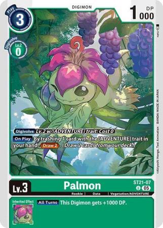 Palmon - ST21-07 U - Uncommon
