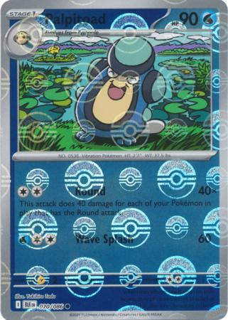 Palpitoad (Poke Ball Pattern) - 023/086 - Common Reverse Holo