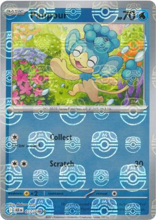 Panpour (Master Ball Pattern) - 020/086 - Common Reverse Holo