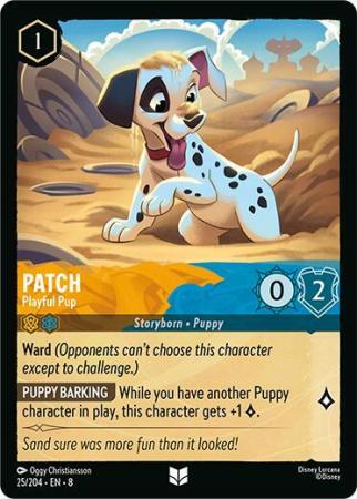 Patch - Playful Pup - 025/204 - Uncommon